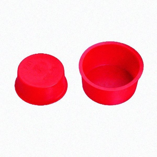 Stockcap TAPERED PLUG-T-90-LDPE-RED, 1000PK 069733